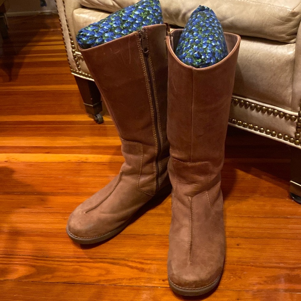 Duluth trading company tall wide calf lifetime leather boots
